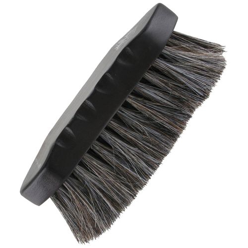 Tail Tamers W200 Great Grooves Wood Series Dandy Horsehair Brush for Horses, Small