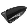 sourcingmap Self Adhesive Shark Fin Shaped Car Decorative Antenna Black