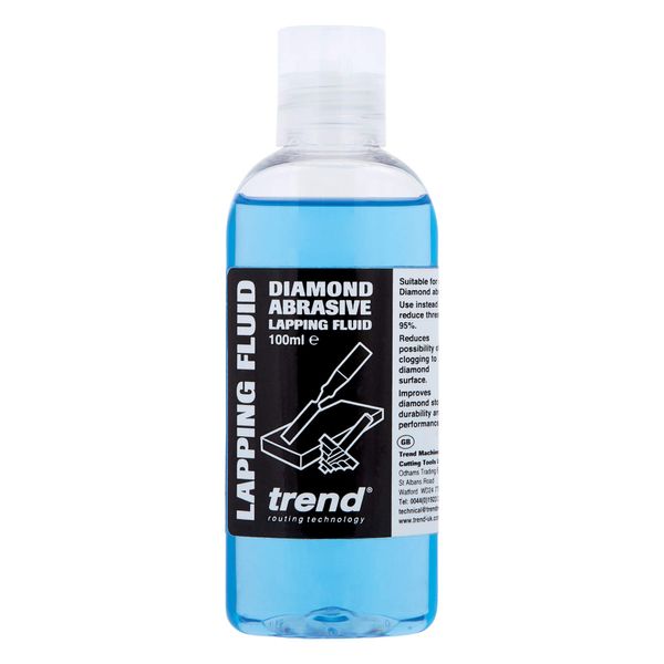 Trend Diamond Abrasive Lapping Fluid, 100ml, Blue, Professional Grade Sharpening Fluid for Optimum Performance, DWS/LF/100