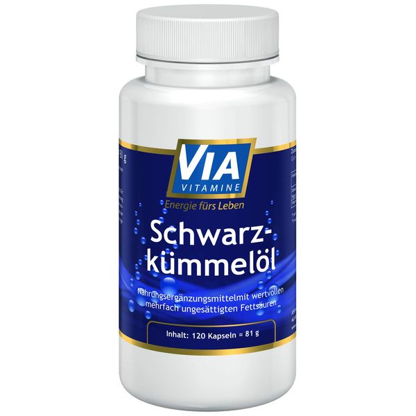 Black Cumin Oil 380 mg 120 Capsules