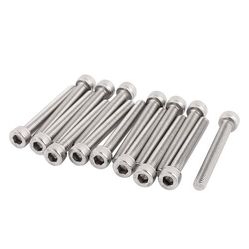 uxcell Hex Socket Head Cap Screw M5x40mm 304 Stainless Steel Material 15 Pieces
