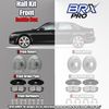 Front Brake Kit Rotors + Ceramic Pads for Saturn Ion 2004-2007