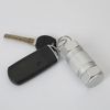 Shintop 2PCS High Capacity Aluminum Container Keychain Waterproof Pill Container