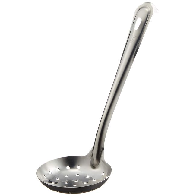 Endoshoji WPZ04006 Professional Drilled Ladle (No Hook), Stainless Steel, Made in Japan