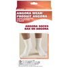 Foot Angora Arthritis Care Warmer Socks, White, Small