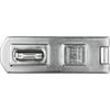 ABUS Hasp and staple 100/100 - Device for padlocks - For smashing doors - ABUS security level 4 - Silver