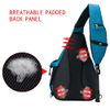 TurnWay Water-Proof Sling Backpack/Crossbody Bag/Shoulder Bag for Travel, Hiking, Cycling, Camping for Women & Men (Blue)