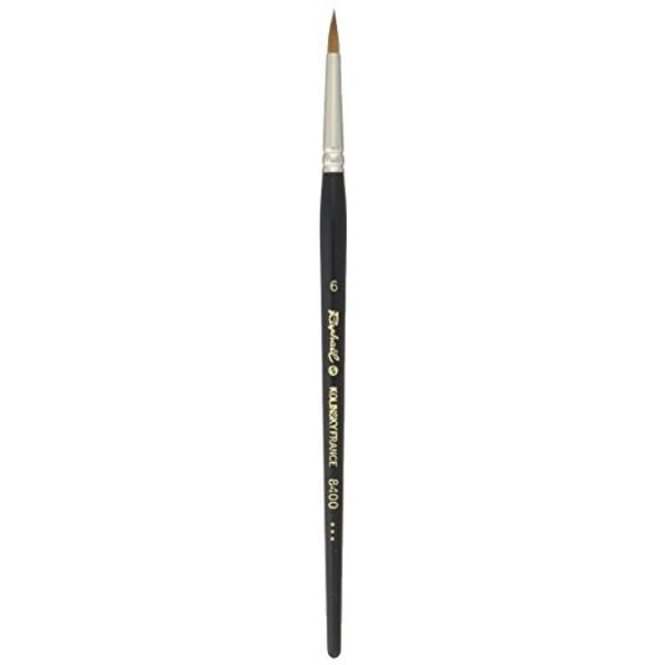 Raphael 8400 Kolinsky Round Dotted No. 6