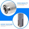 2 Pcs SDS Bit Adapter Hex Socket Drill Holder Converter SDS Socket Adaptor Set Bit Holder Adapter for Hammer Drills