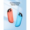 WEOTOO Protective Case Compatible with Nintendo Switch 2 Joycon(2025), Soft Slicone Grips Shell for Switch 2 Controller Cover, Shockproof, Scratch-Resistant, Ergonomic Design-Blue&Orange