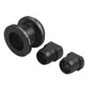 BEVINSEE Anodized Black Shift Boot Collar Set For Honda S2000 all mt 1999-2009