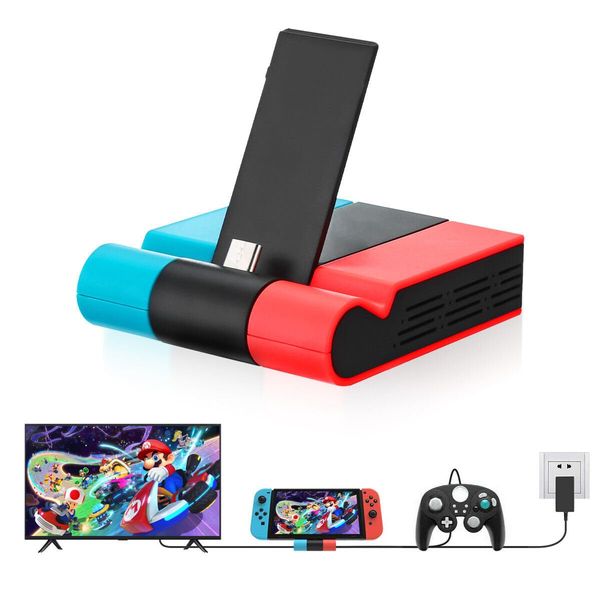 Switch TV Dock, Mini Charging Stand for Nintendo Switch,Compact Switch to HDMI Adapter,Portable Switch Docking Station with Extra USB 3.0 Port, Replacement Charging Dock for Nintendo Switch