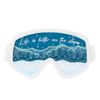 Personalized Ski/Snowboard Goggles Christmas Ornament