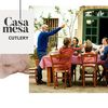 Casa Mesa 3 Piece Table Set Gold - Dinnerware, Tableware - Polished Finish