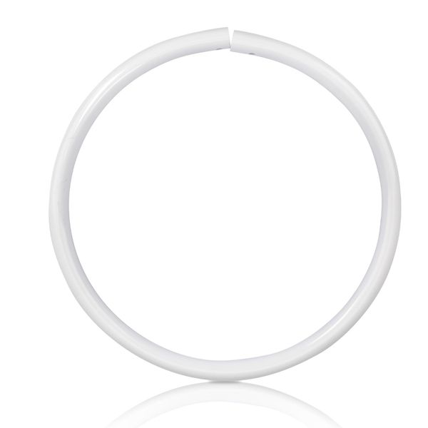 Basketball Rim Replacement for Poolmaster Splashback, Pool Basketball Hoop Rebounder Game Outdoor, PVC Replacement Basketball Backboard White Ring for Poolside