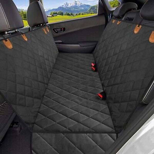 Pet for Back Seat Cover Scratch Proof Hammock 600D Heavy Duty Truck SUV #B