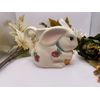 Lenox Poppies On Blue Barnyard Collection Easter Bunny Rabbit Mug