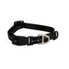 Rogz Utility Small 3/8-Inch Reflective Nitelife Dog Collar, Chocolate
