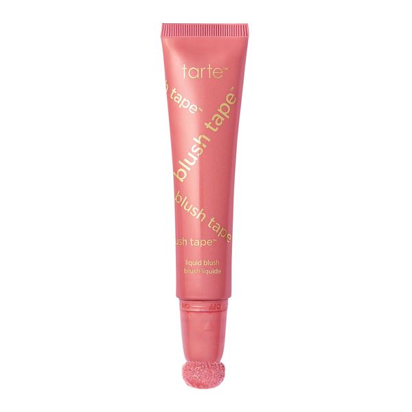 tarte blush tape satin liquid blush - buffed rose - full size
