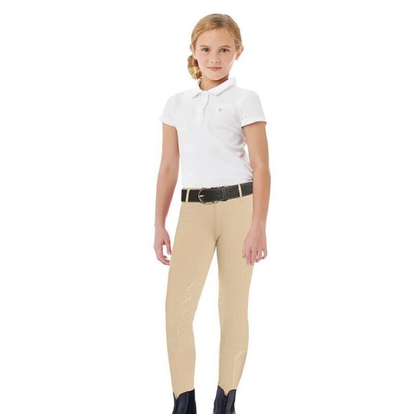 Childs Ovation AeroWick Silicone Knee Patch Tight PULL ON BREECH BEIGE XX LARGE
