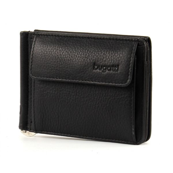 Bugatti City Line Money Clip Wallet Leather 10 cm