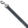 Dog Leash Black Panel 4 Feet Long 1.5 Inch Wide
