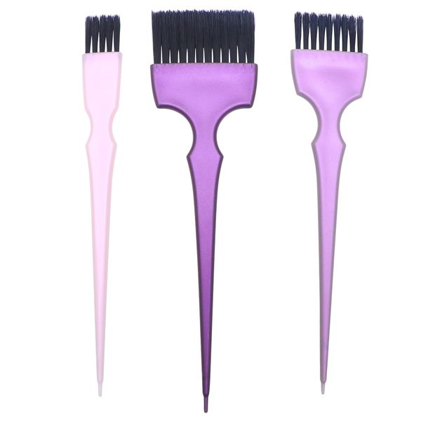 1 Set Purple Hair Dye Purple Outfit Mixing Bowls Set Hair Colour Applicator Hair Coloring Kit Highlight Brush Hair Dyeing Dyeing Applicator Hair Coloring Beard Tool