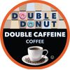 Double Donut Double Caffeine Coffee Pods Dark Roast 24 Count for Keurig