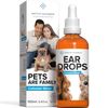 Ear Dropper/Cleaner for Cats & Dogs - 100% Natural Colloidal Silver