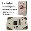New Carrier TSTATCCBHP01-B Non-Programmable Heat Pump Base Digital Thermostat