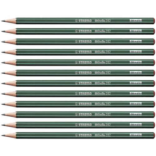 Graphite Pencil - STABILO Othello - Pack of 12 - 3H