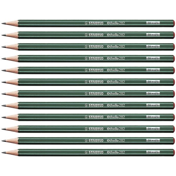 Graphite Pencil - STABILO Othello - Pack of 12 - 3H