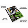 Artgecko Pro Marker Pad A4-30 Sheets 250gsm White Smooth Paper