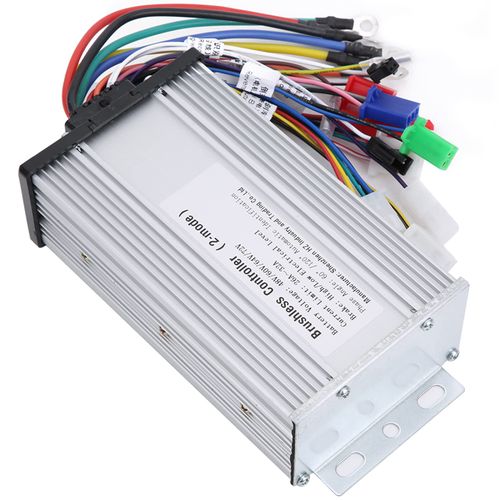E Speed Motor Controller 12Tube Brushless Controller, Dual Mode Electric Scooter Motor Speed Controller 1000W-1500W 60/120 Degree Universal Controller