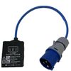 K M Electronics CARAVAN MOTORHOME CAMPING CAMPSITE TENT 16A SOCKET TESTER MAINS HOOK UP CABLE