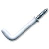 Hooks, Should, White, 11/2" (PK10), Fasteners & Hardware, Qty X 10 | D01194