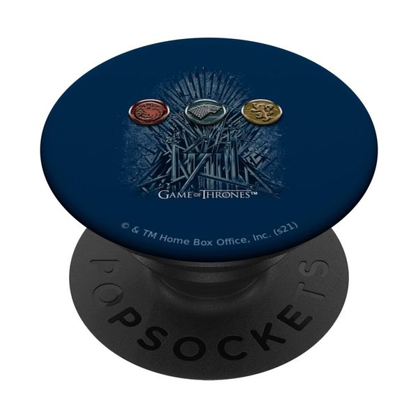 Game of Thrones For the Throne Sigils PopSockets PopGrip: Extendable Base and Handle for Mobile Phones / Tablets with Interchangeable Top