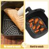 Air Fryer Baking Paper (21 x 14 cm/Rectangle/100 Pieces)