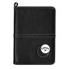 Callaway Golf Horizontal Leather Scorecard Holder with Ball Marker, Black