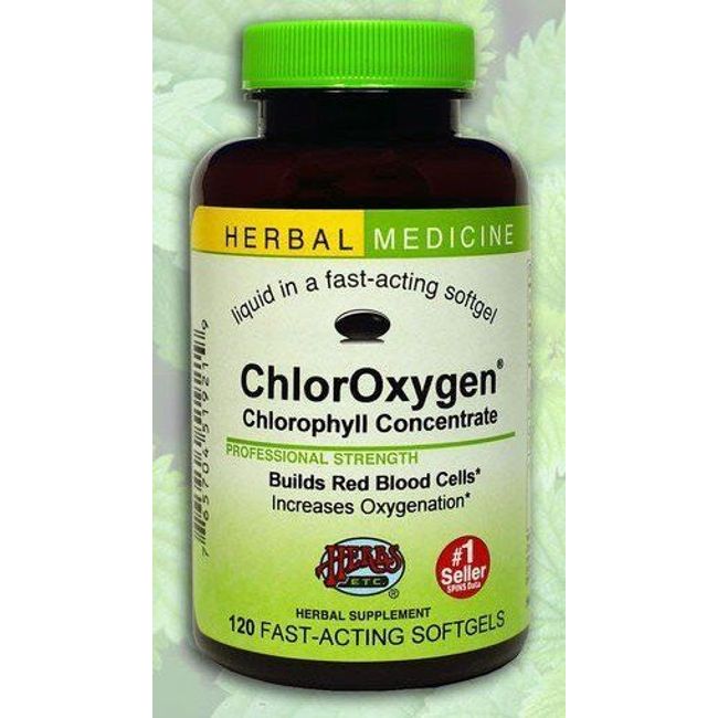 Herbs Etc ChlorOxygen 120 Softgel