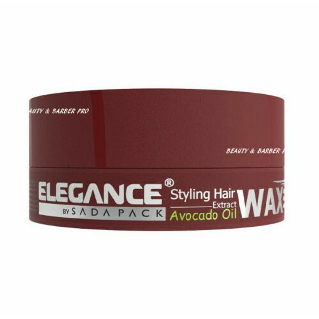 Elegance Hair Styling Wax With Avocado Oil Extract 140ml