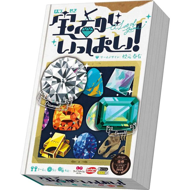 Arc Lite Jewel Full (2-6 Players, 5 Minutes, 4 Years Old and Up) Board Game