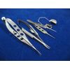4 PC O.R GRADE EYE MICRO MINOR SURGERY OPHTHALMIC KIT FORCEPS SCISSORS SPECULUM