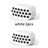 E white 2PCS