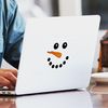CafePress Snowman Face Sticker (Rectangle 50 pk)