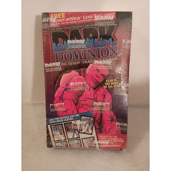 Sealed! 93 Dark Dominion Cards Zero Issue Trading Cards 36 Packs Box Sealed NIB