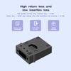 Buacoz MPO/APC Fiber Optic Loopback Tester Cable,Singlemode - 50/125μm MPO/12 Core Female, Fiber Optic Loopback Plug Adapter, for Testing Applications