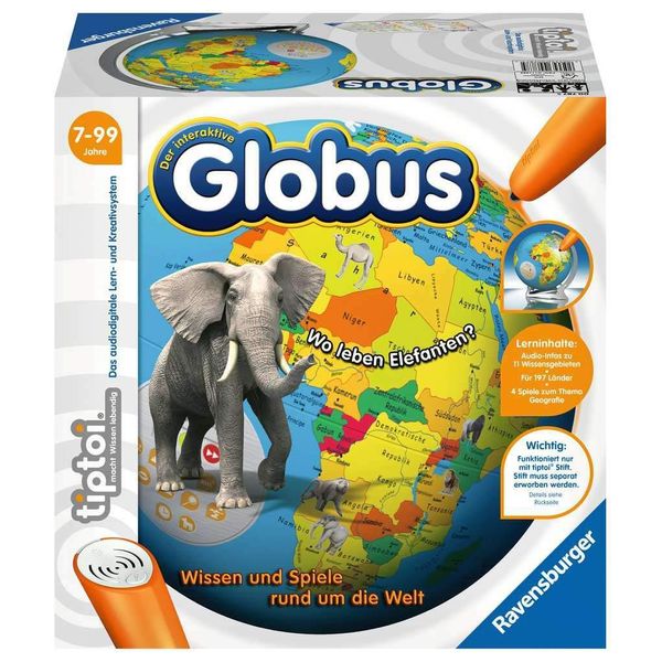 Ravensburger tiptoi 00787 - 3D Puzzle: Interactive Globe 17