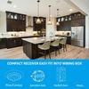 Cordless Light Switch and Receiver Kit, Simple Remote Control