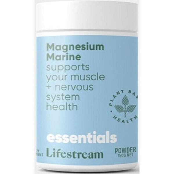 Lifestream Magnesium Marine Powder 150g  -  made in NZ